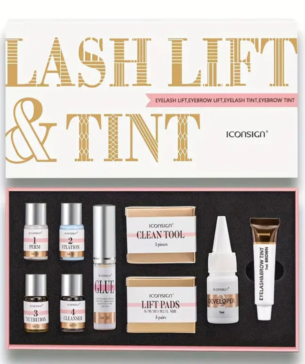 Lash Lift & Tint Kit – Salon-Quality Lashes at Home! ✨